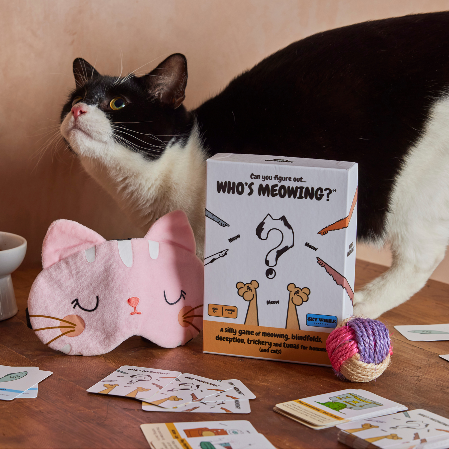 Pre-Order Who's Meowing? 1st Edition